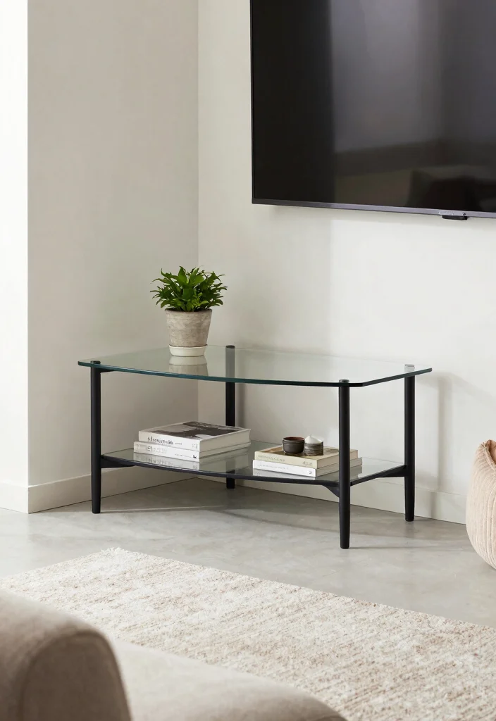 14 Corner TV Stand 2026 Trending Ideas That Fit Perfectly - 1. Sleek Modern Corner TV Stand 1