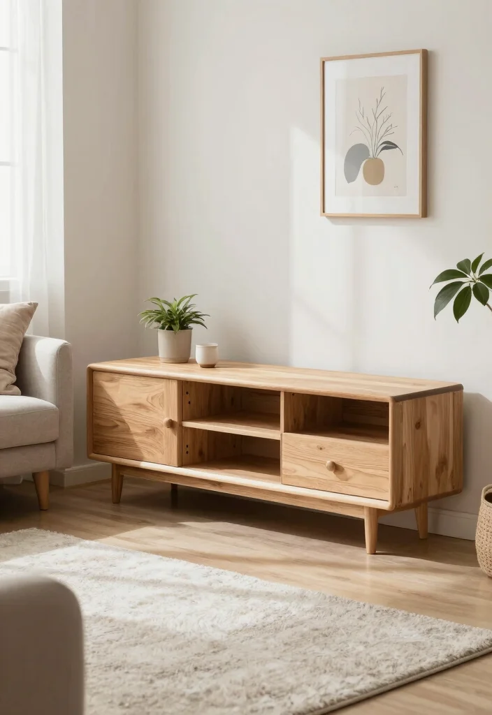 14 Corner TV Stand 2026 Trending Ideas That Fit Perfectly - 12. Scandinavian Corner TV Stand 1