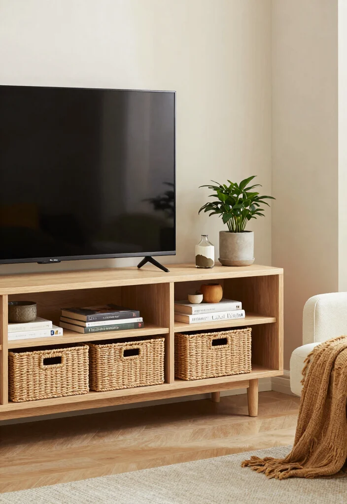 14 Corner TV Stand 2026 Trending Ideas That Fit Perfectly - 9. Corner TV Stand with Decorative Storage 1