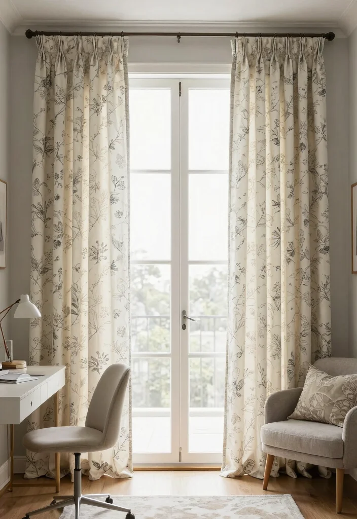 14 Curtains for Doors With Windows Ideas That Look Chic 56 14 Curtains for Doors With Windows Ideas That Look Chic - 14. Custom-Made Curtains 1