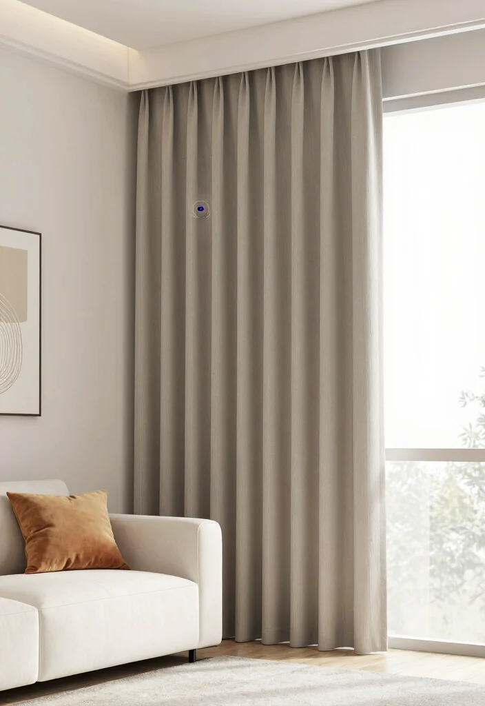 14 Home Curtains Living Room Modern Ideas That Elevate Instantly 50 14 Home Curtains Living Room Modern Ideas That Elevate Instantly - 10. Smart Home Curtains with Technology Integration 1