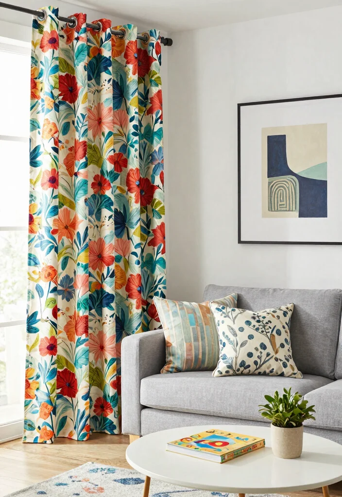 14 Home Curtains Living Room Modern Ideas That Elevate Instantly 3 14 Home Curtains Living Room Modern Ideas That Elevate Instantly - 3. Eco-Friendly Cotton Prints 1