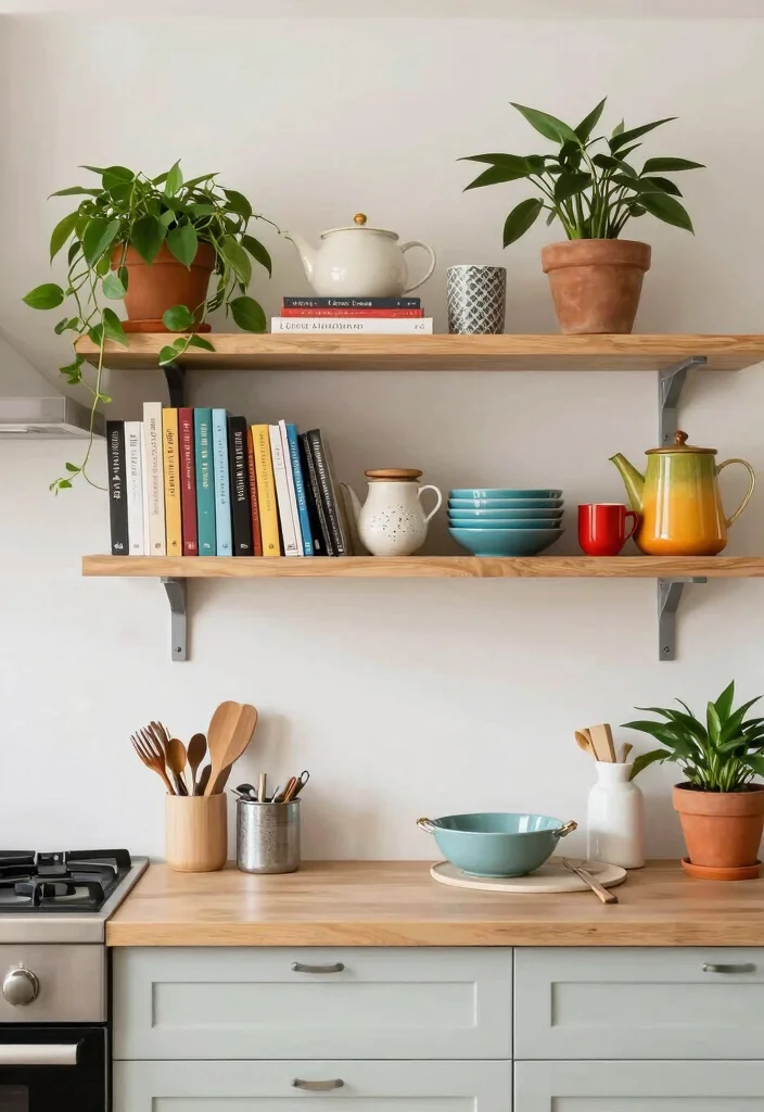 14 Kitchen Bookshelf Ideas Cookbook Shelf Styling That Shines 63 14 Kitchen Bookshelf Ideas Cookbook Shelf Styling That Shines - 13. Open Shelving for Easy Access 1