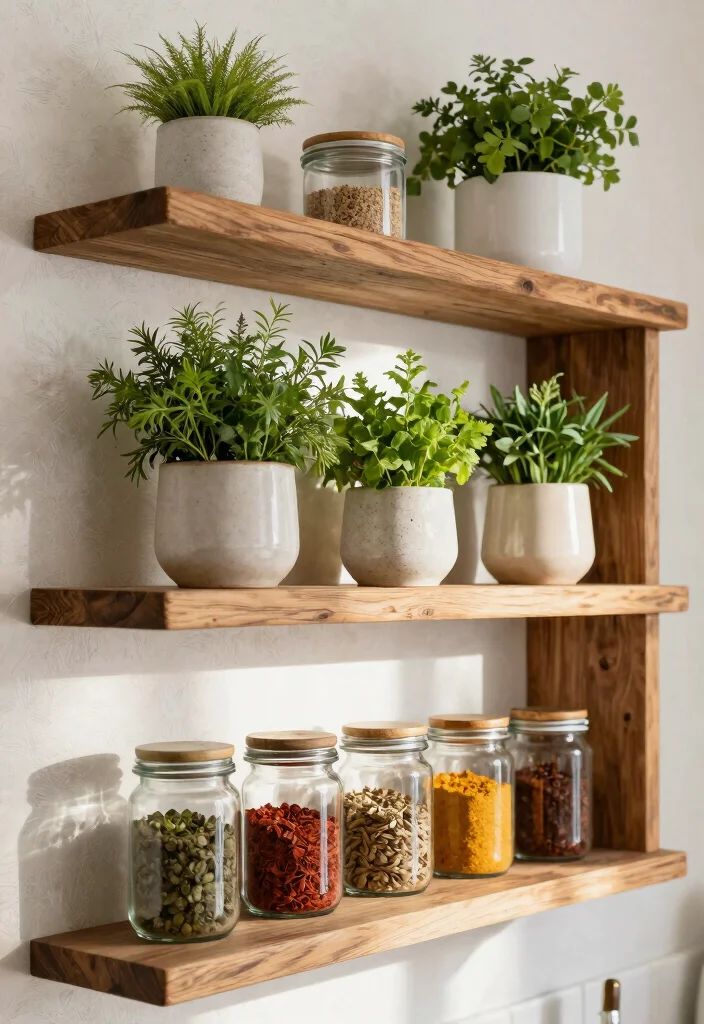 14 Kitchen Bookshelf Ideas Cookbook Shelf Styling That Shines 15 14 Kitchen Bookshelf Ideas Cookbook Shelf Styling That Shines - 5. Layering Textures and Materials 1