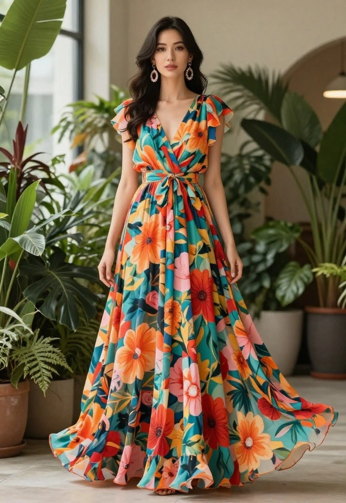 14 Plus Size Red Carpet Ideas With Confident Glam - 1. The Flowy Maxi Dress 1