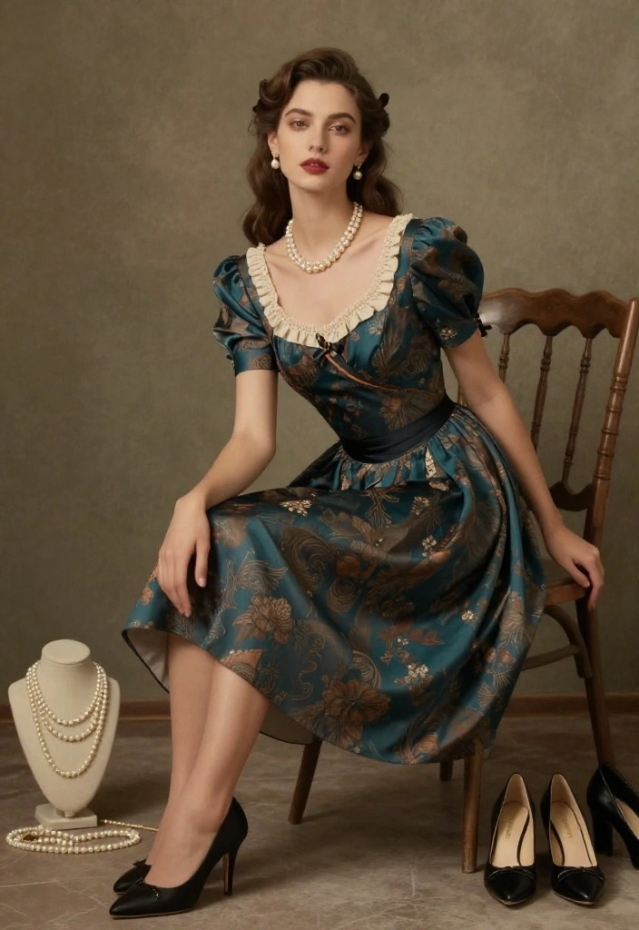 14 Plus Size Red Carpet Ideas With Confident Glam - 11. Vintage Glam 1