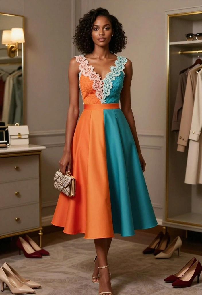 14 Plus Size Red Carpet Ideas With Confident Glam - 3. Elegant A-line Dress 1