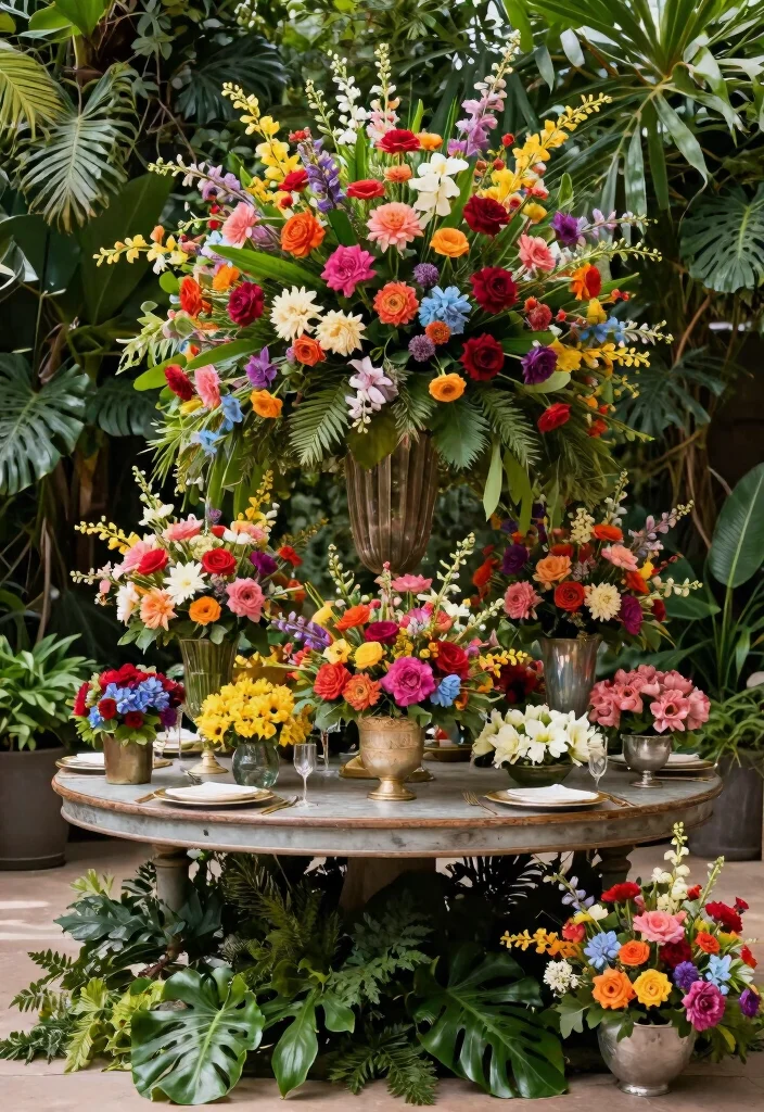 14 Red Carpet Event Ideas That Feel Glamorous & Bold 51 14 Red Carpet Event Ideas That Feel Glamorous & Bold - 11. Elevated Floral Displays 1