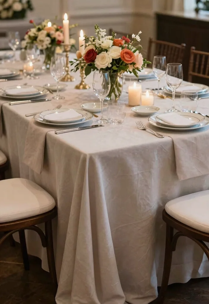 14 Red Carpet Event Ideas That Feel Glamorous & Bold 49 14 Red Carpet Event Ideas That Feel Glamorous & Bold - 9. Sophisticated Table Settings 1