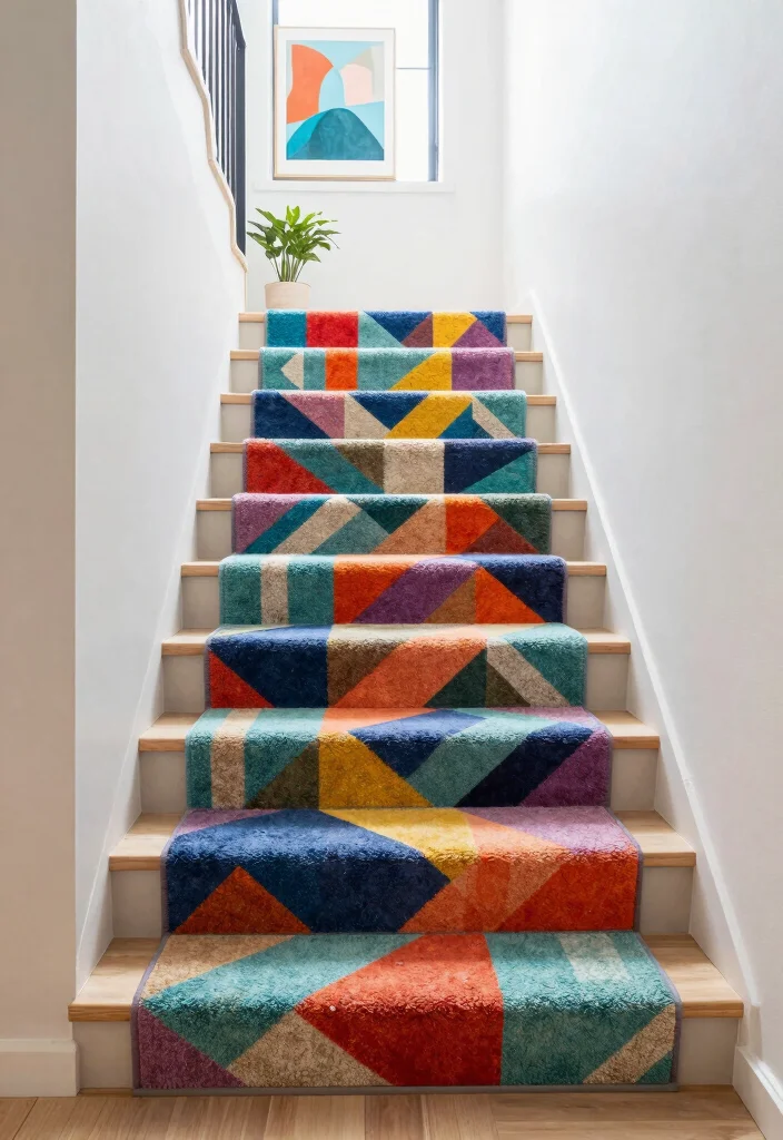 14 Stairs Runner Carpet Ideas That Elevate Your Hallway 13 14 Stairs Runner Carpet Ideas That Elevate Your Hallway - 3. Recycled PET Runners 1