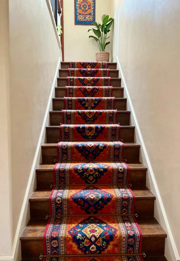 14 Stairs Runner Carpet Ideas That Elevate Your Hallway 36 14 Stairs Runner Carpet Ideas That Elevate Your Hallway - 6. Hand-Woven Runners 1