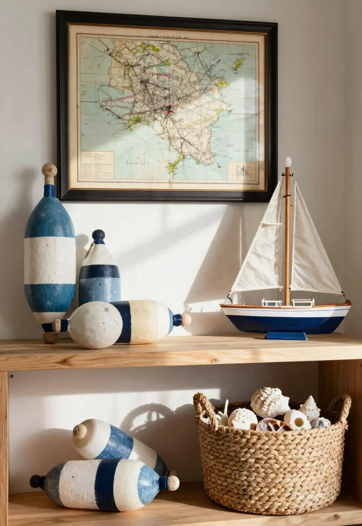 14 Stand Up Paddle Boarding Aesthetic Ideas With Dreamy Vibes 2 14 Stand Up Paddle Boarding Aesthetic Ideas With Dreamy Vibes - 2. Nautical Decor Accents 1