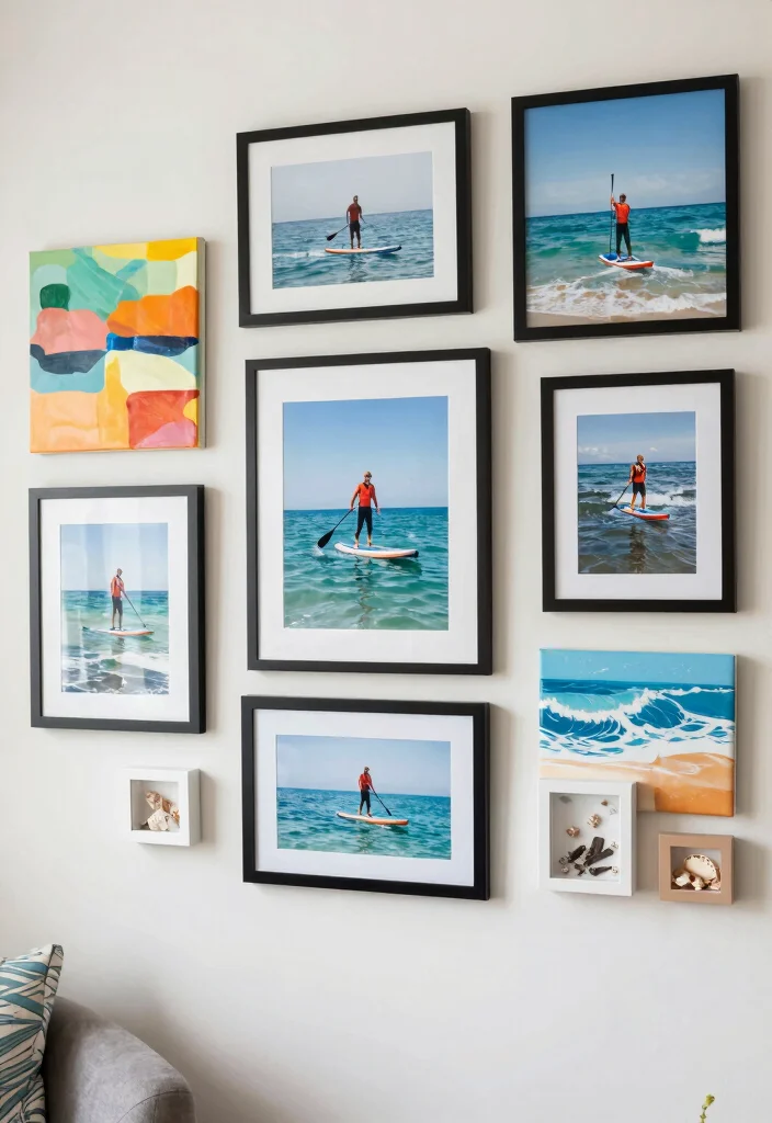 14 Stand Up Paddle Boarding Aesthetic Ideas With Dreamy Vibes 37 14 Stand Up Paddle Boarding Aesthetic Ideas With Dreamy Vibes - 7. Art and Wall Decor 1