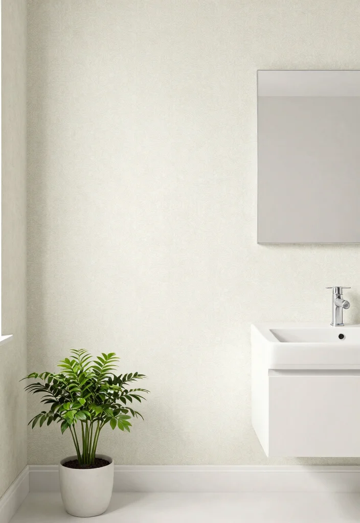 15 Bathroom Wallpaper Ideas Accent Wall That Pops 42 15 Bathroom Wallpaper Ideas Accent Wall That Pops - 12. Modern Minimalistic Designs 1