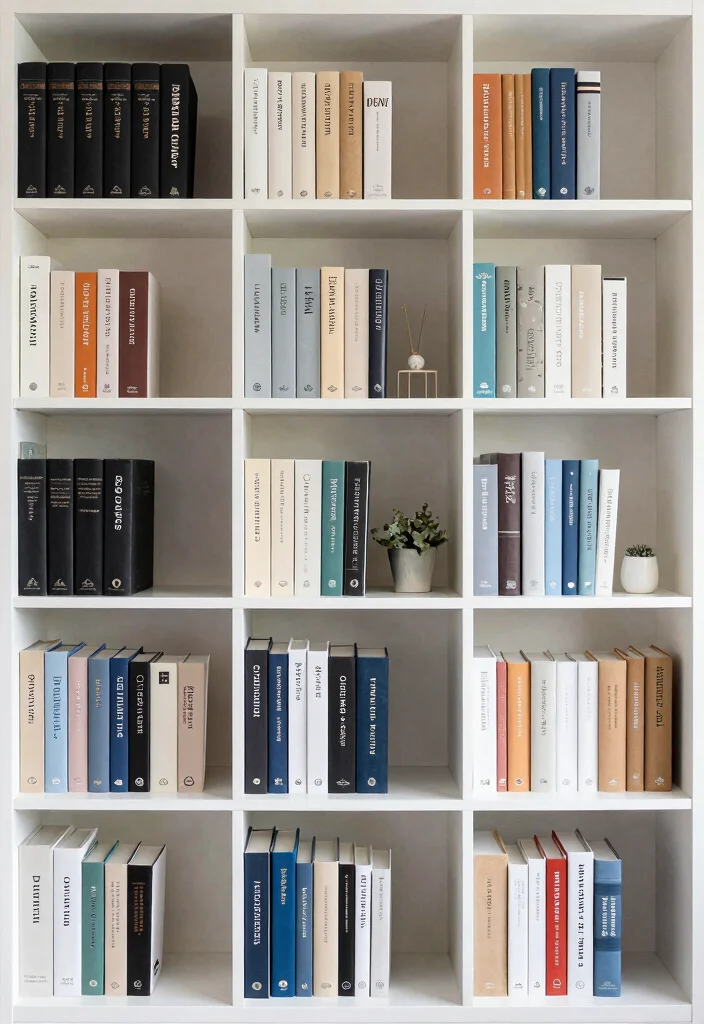 15 Bookshelf Styling Office Ideas That Look Professional - 10. Keep It Organized 1