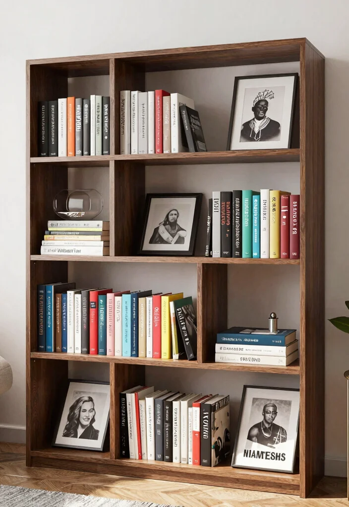 15 Bookshelf Styling Office Ideas That Look Professional - 15. Assess and Refresh Regularly 1