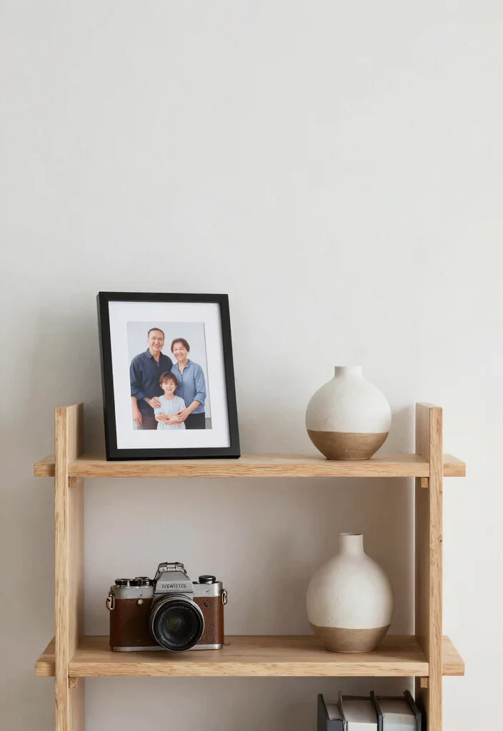 15 Bookshelf Styling Office Ideas That Look Professional - 5. Add Personal Touches 1