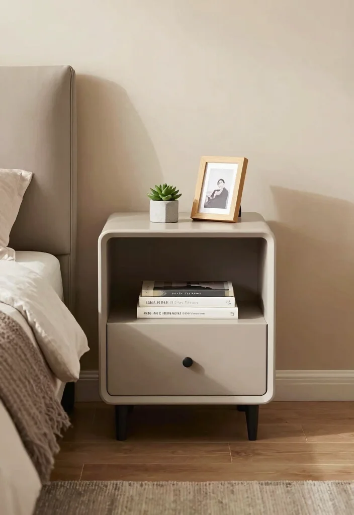 15 Bookshelf in Bedroom Ideas That Feel Cozy & Smart - 5. Multi-functional Nightstand Bookshelves 1