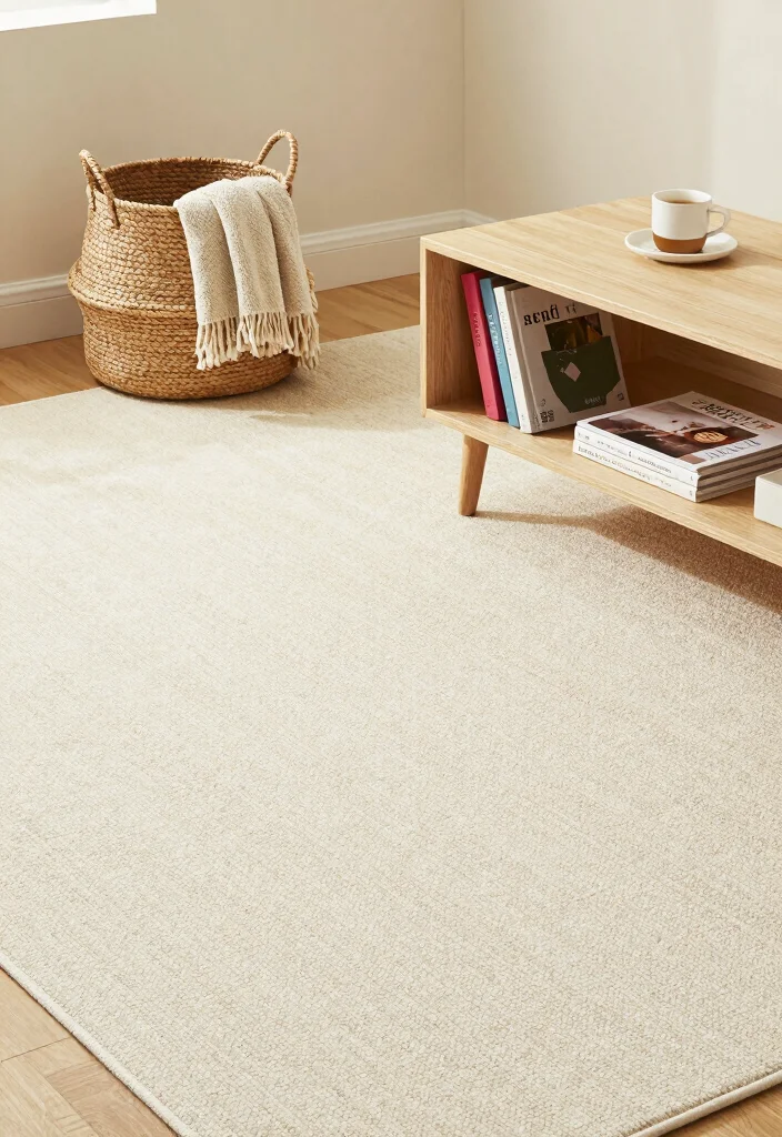 15 Cream Carpet Living Room Ideas That Feel Cozy 52 15 Cream Carpet Living Room Ideas That Feel Cozy - 12. Functional Storage 1