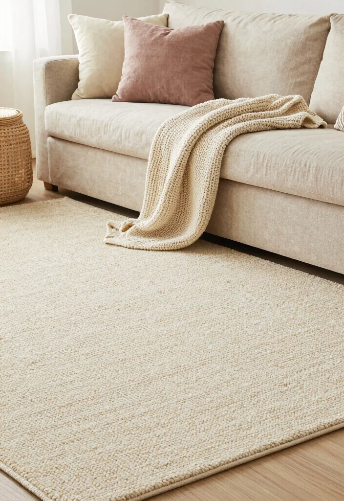 15 Cream Carpet Living Room Ideas That Feel Cozy 38 15 Cream Carpet Living Room Ideas That Feel Cozy - 8. Warm Natural Fabrics 1