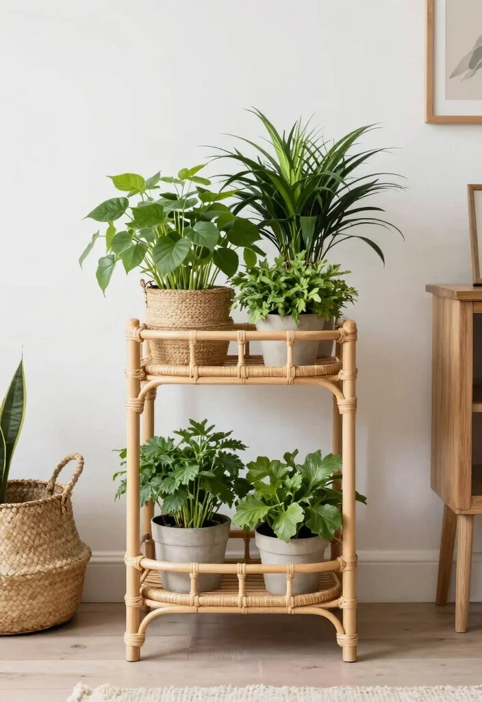 15 Gamla Stand Design Ideas That Add Greenery - 11. Outdoor-Inspired 1