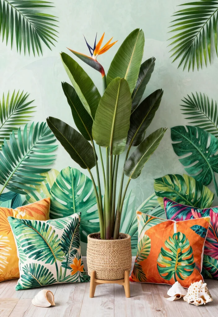 15 Gamla Stand Design Ideas That Add Greenery - 14. Themed Displays 1