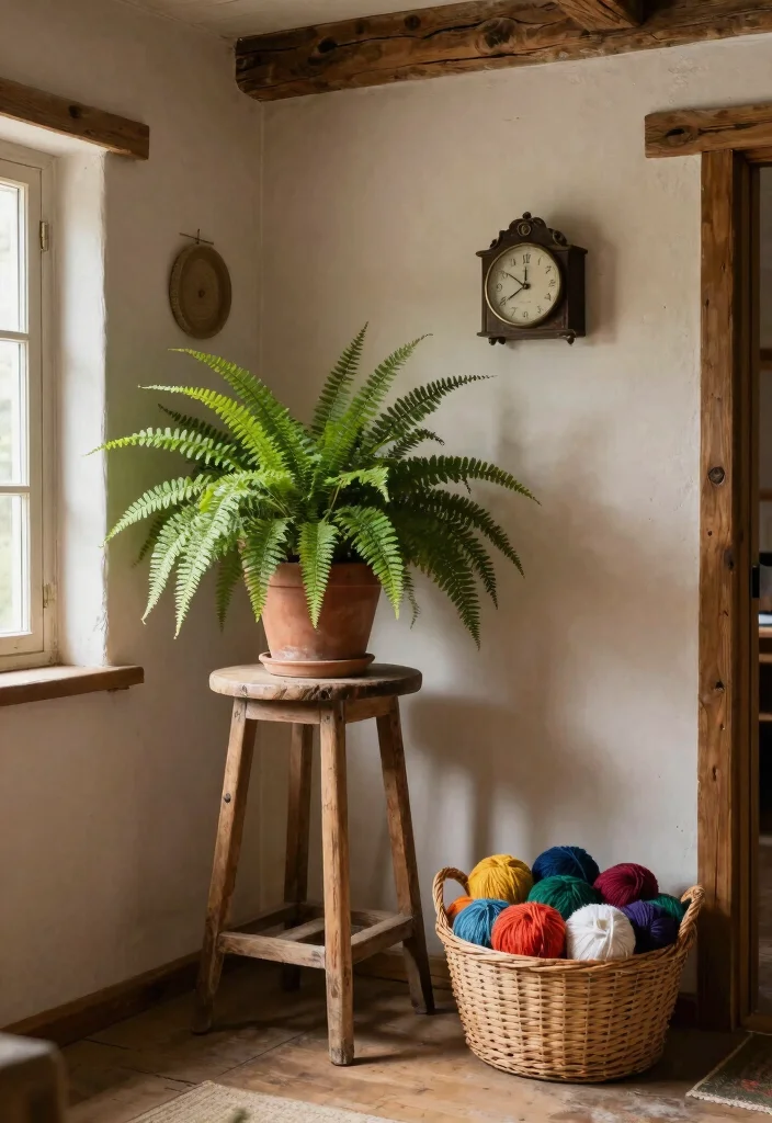 15 Gamla Stand Design Ideas That Add Greenery - 2. Rustic Vibes 1