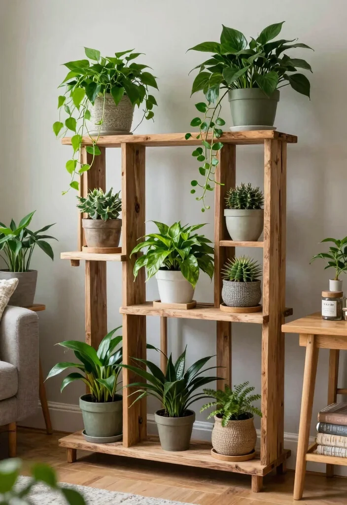 15 Gamla Stand Design Ideas That Add Greenery - 7. Eco-Friendly Displays 1