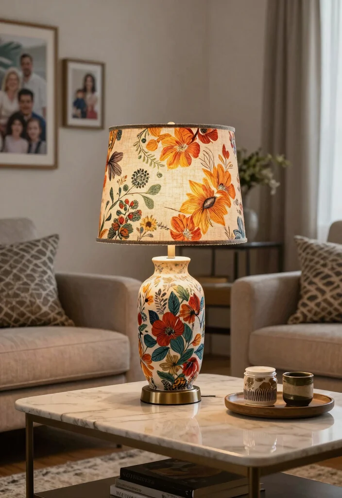 15 Lamp Boven Salontafel Ideas With Modern Glow - 15. Personalized Lamp Designs 1