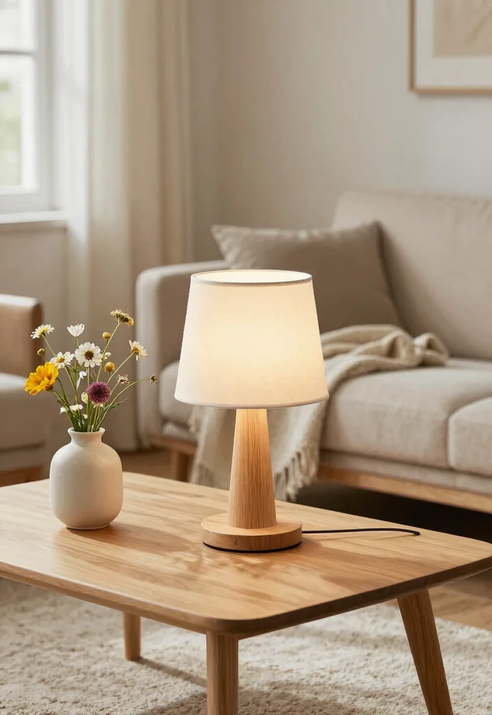 15 Lamp Boven Salontafel Ideas With Modern Glow - 2. Scandinavian Wooden Designs 1