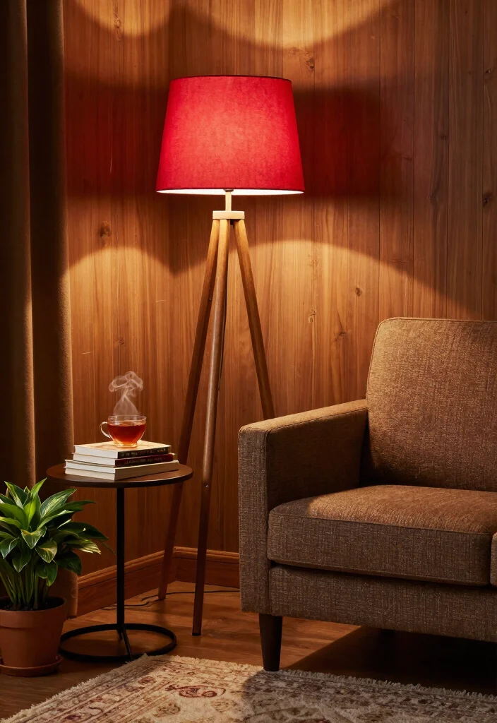 15 Mid Century Floor Lamp Ideas That Elevate Any Room - 1. The Iconic Tripod Lamp 1