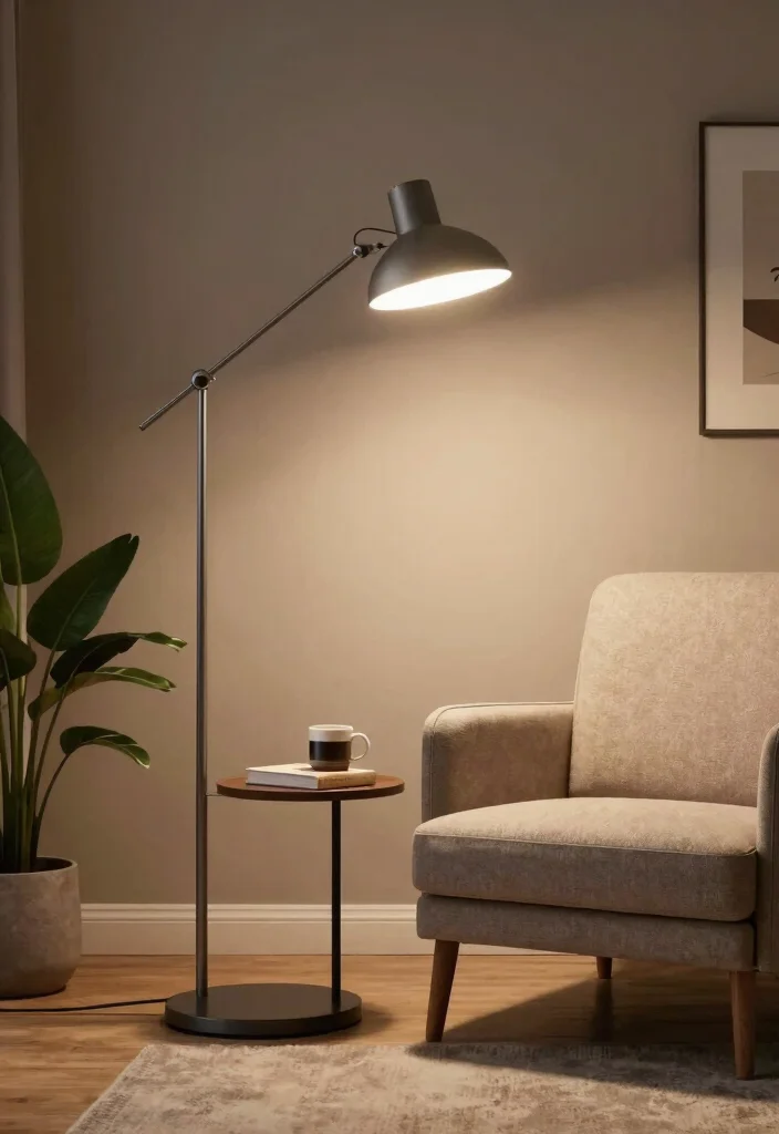 15 Mid Century Floor Lamp Ideas That Elevate Any Room - 10. The Adjustable Height Lamp 1