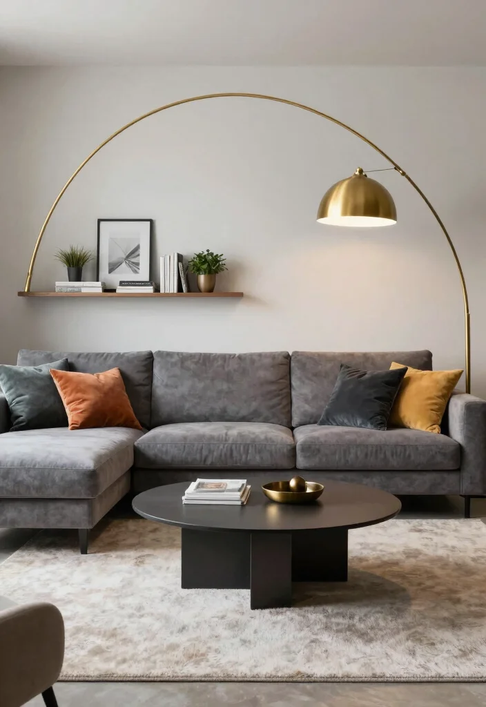 15 Mid Century Floor Lamp Ideas That Elevate Any Room - 2. The Arc Floor Lamp 1