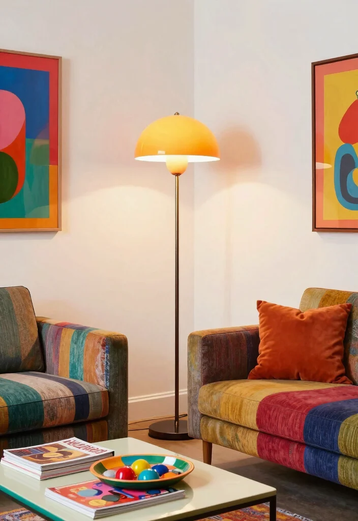 15 Mid Century Floor Lamp Ideas That Elevate Any Room - 4. The Arcobaleno Lamp 1