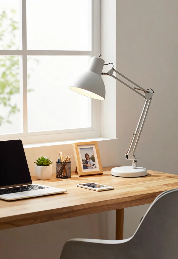 15 Mid Century Floor Lamp Ideas That Elevate Any Room - 6. The Multi-Functional Task Lamp 1