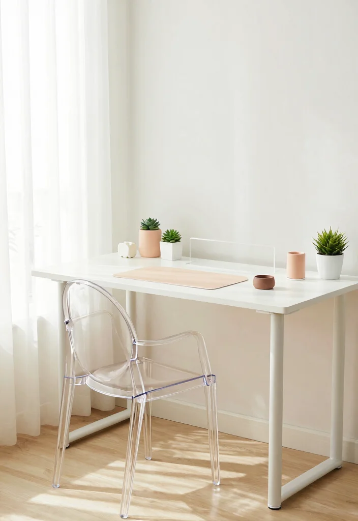 15 Trader Desk Setup Ideas That Look Professional 50 15 Trader Desk Setup Ideas That Look Professional - 10. Light and Airy Vibes 1