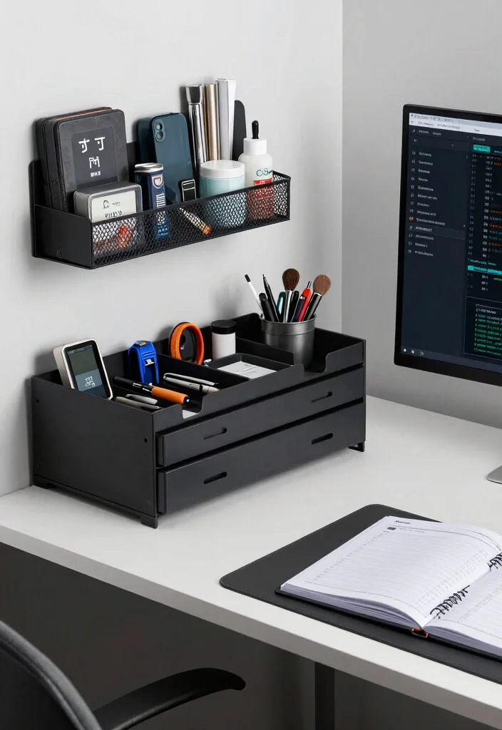 15 Trader Desk Setup Ideas That Look Professional 64 15 Trader Desk Setup Ideas That Look Professional - 14. Organizational Mastery 1