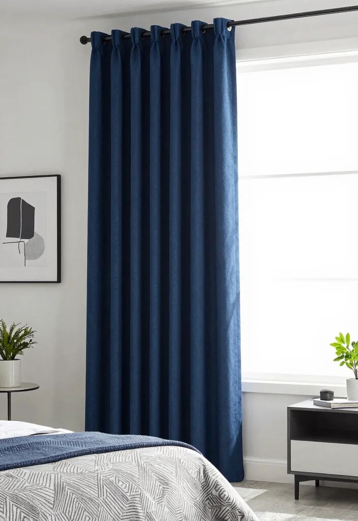 16 Blackout Curtains Bedroom 2026 Trending Ideas for the Best Sleep Ever - 3. Recycled Polyester for a Modern Touch 1