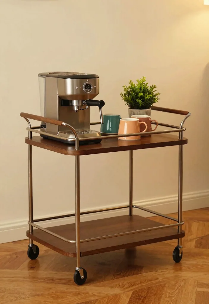 16 Coffee Stand 2026 Trending Ideas That Look Cafe Inspired 52 16 Coffee Stand 2026 Trending Ideas That Look Cafe Inspired - 12. Compact Coffee Trolley 1