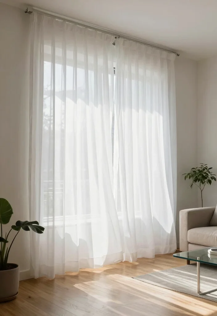 16 Curtains for Drawing Room Ideas That Impress Guests 1 16 Curtains for Drawing Room Ideas That Impress Guests - 1. Sheer Elegance 1