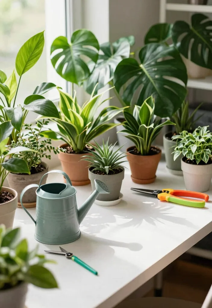 16 Desk Setup Green Ideas With Fresh Plant Vibes 66 16 Desk Setup Green Ideas With Fresh Plant Vibes - 16. Keep Your Plants Healthy 1