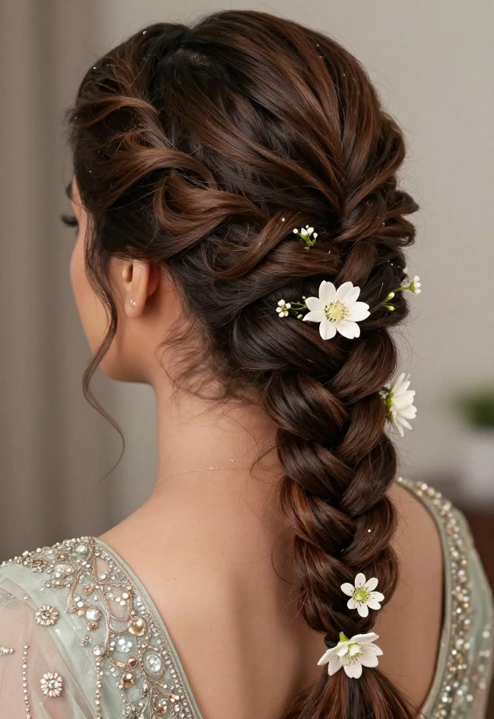 16 Hairstyles Red Carpet Ideas That Steal the Spotlight - 8. Textured Fishtail Braid 1