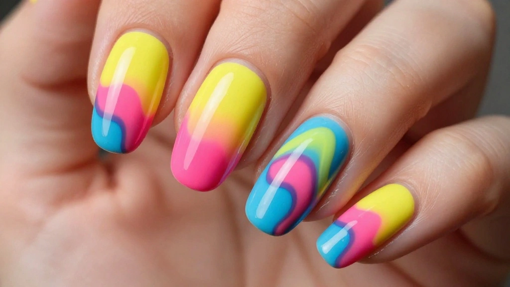 16 Lava Lamp Nail Art Ideas That Look Retro Cool
