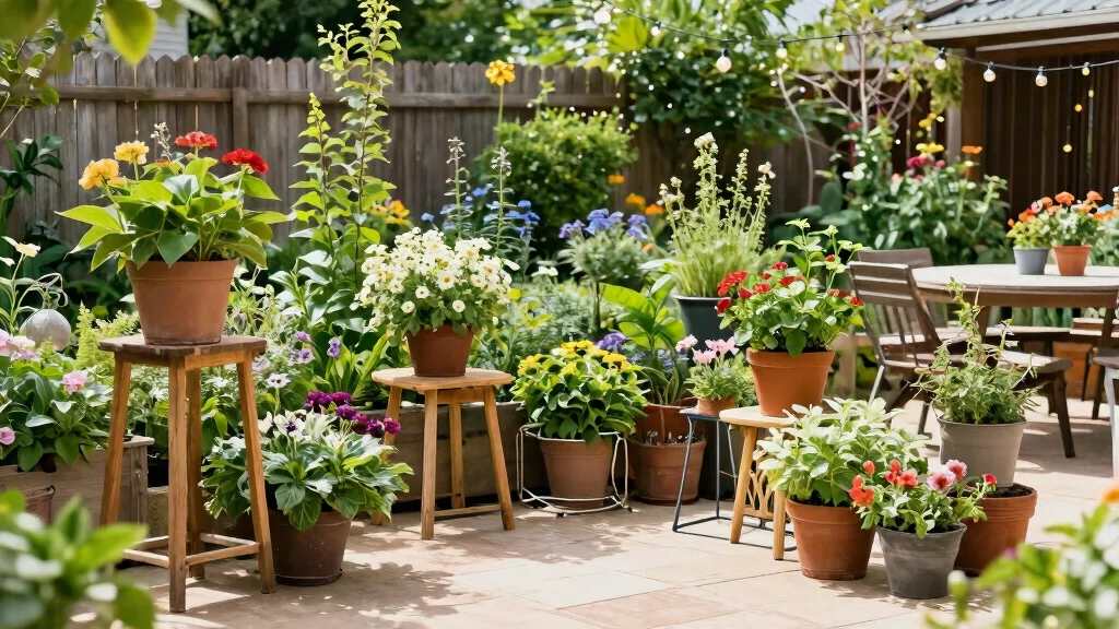 16 Outdoor Plant Stand Ideas That Elevate Your Garden