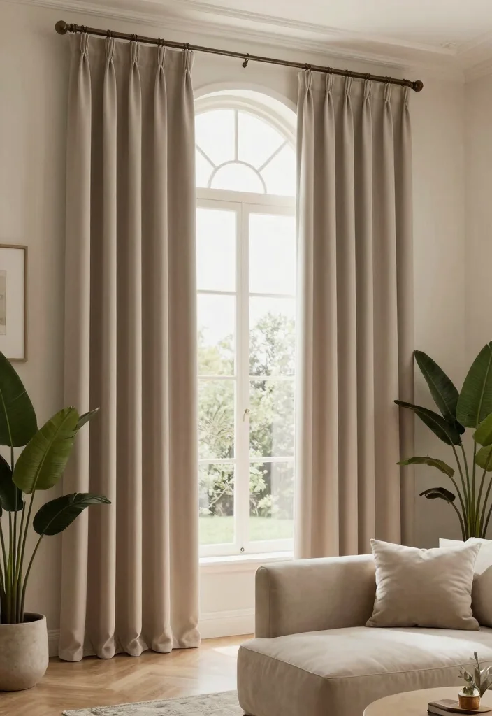 16 Pencil Pleat Curtains Ideas With Timeless Elegance 62 16 Pencil Pleat Curtains Ideas With Timeless Elegance - 12. Custom Lengths 1
