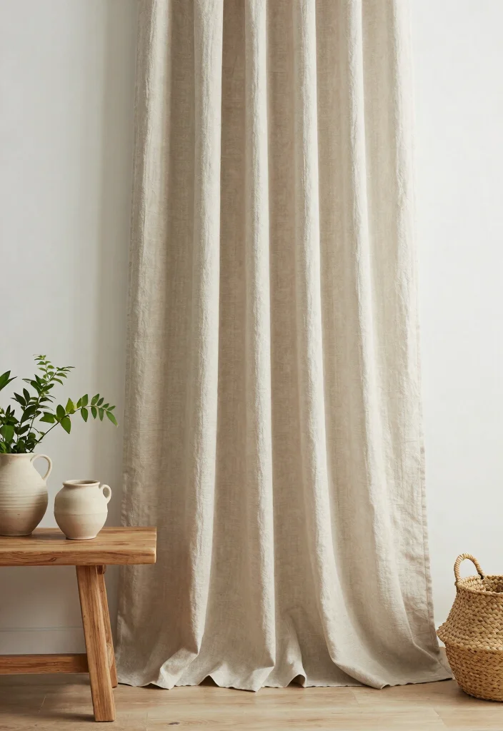 16 Pencil Pleat Curtains Ideas With Timeless Elegance 26 16 Pencil Pleat Curtains Ideas With Timeless Elegance - 6. Sustainable Fabrics 1