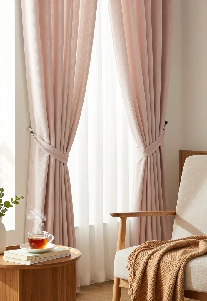 16 Pencil Pleat Curtains Ideas With Timeless Elegance 59 16 Pencil Pleat Curtains Ideas With Timeless Elegance - 9. Chic Tie-Backs 1