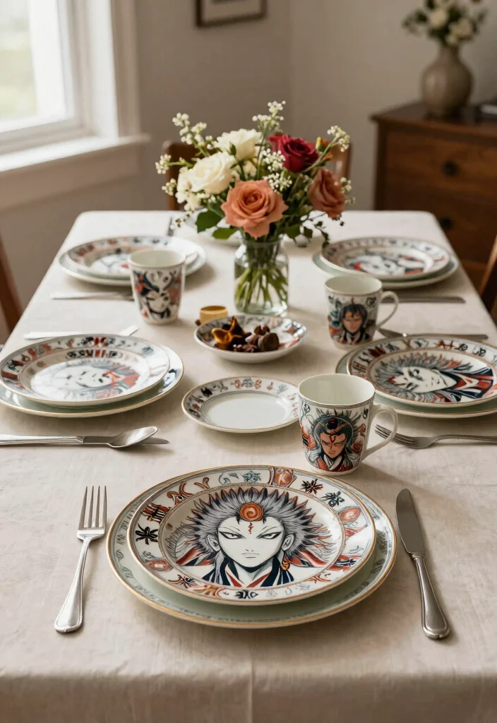 16 Stand Proud You Are Strong Sukuna Ideas Fans Will Love 20 16 Stand Proud You Are Strong Sukuna Ideas Fans Will Love - 8. Elegant Sukuna-themed Tableware 1