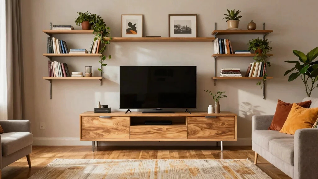 16 TV Stand Bookshelf Ideas That Save Space Stylishly