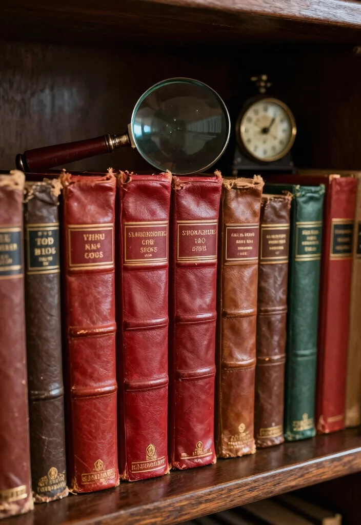 17 Bookshelf Dark Academia Ideas With Moody Vibes 1 17 Bookshelf Dark Academia Ideas With Moody Vibes - 1. Vintage Leather-Bound Books 1